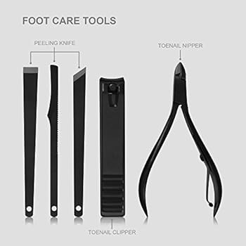 Utopia Care - 15-Piece Manicure Set for Women Men Nail Clippers Stainless Steel Manicure Kit - Po... | Amazon (US)