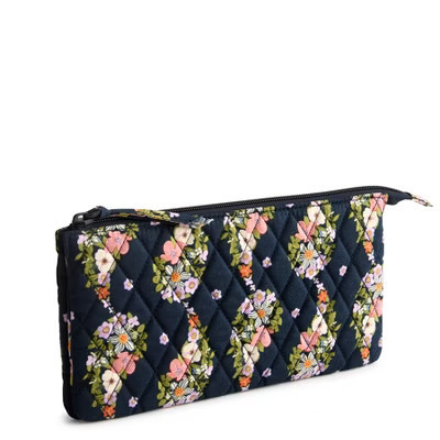 Vera Bradley Women's Outlet Cotton Essential Trio Clutch Paisley Rain | Target