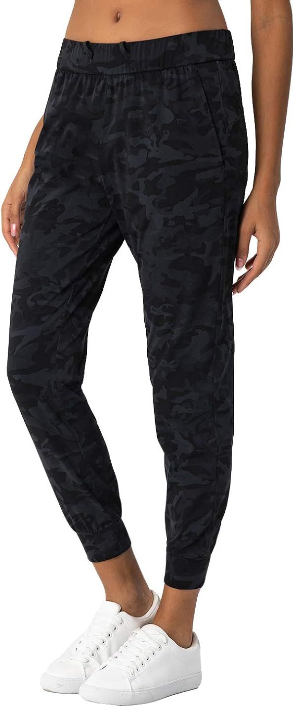 AJISAI Women’s Joggers Pants Drawstring Running Sweatpants with Pockets Lounge Wear | Amazon (US)