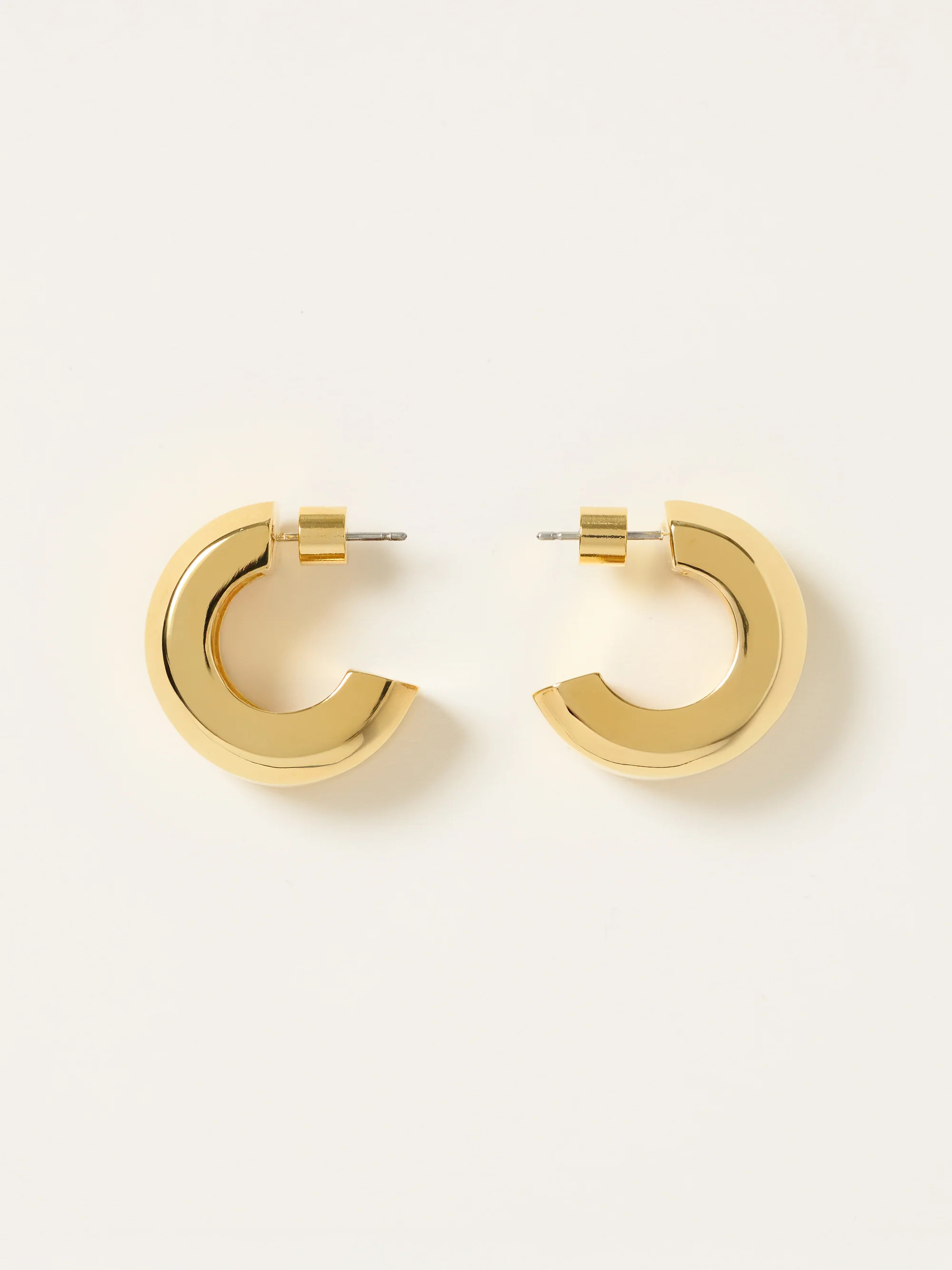 Chunky Hoop Earring | Gold | Jigsaw (UK)