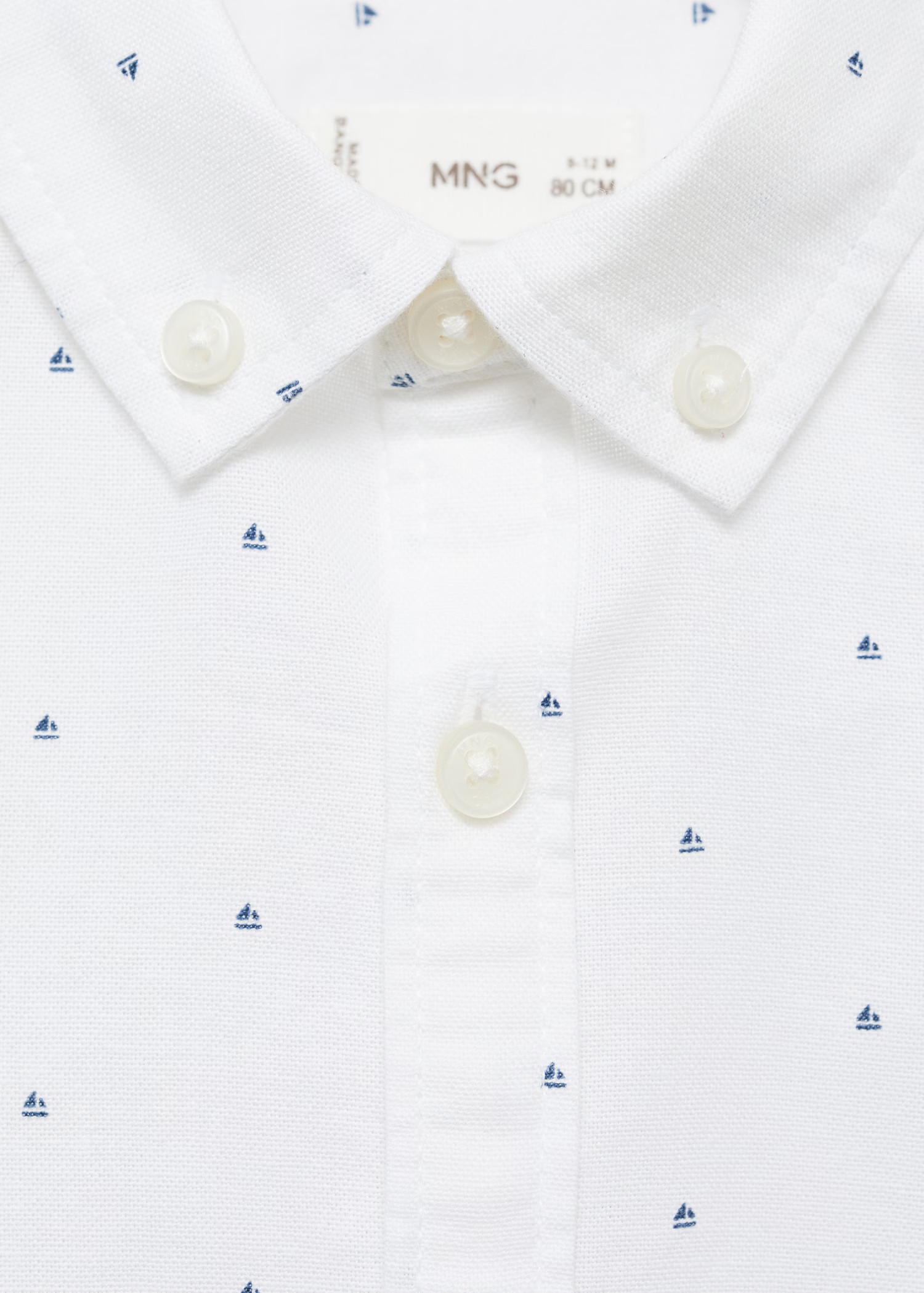 Printed Oxford shirt - Kids | MANGO USA | Mango (US/MX/AU)