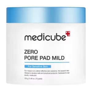 Medicube Zero Pore Pad Mild 155g (70 Pieces) | Boots.com