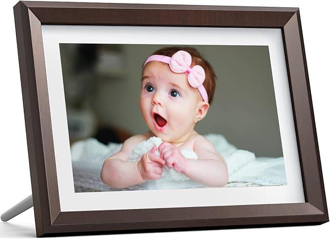 Dragon Touch Digital Picture Frame WiFi 10 inch IPS Touch Screen Digital Photo Frame Display, 32G... | Amazon (US)