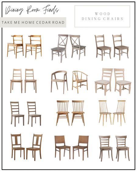 Dining room, dining chair, wood chair, wood dining room chair, kitchen chair, dining table, amazon, target, wayfair 

#LTKsalealert #LTKunder100 #LTKhome