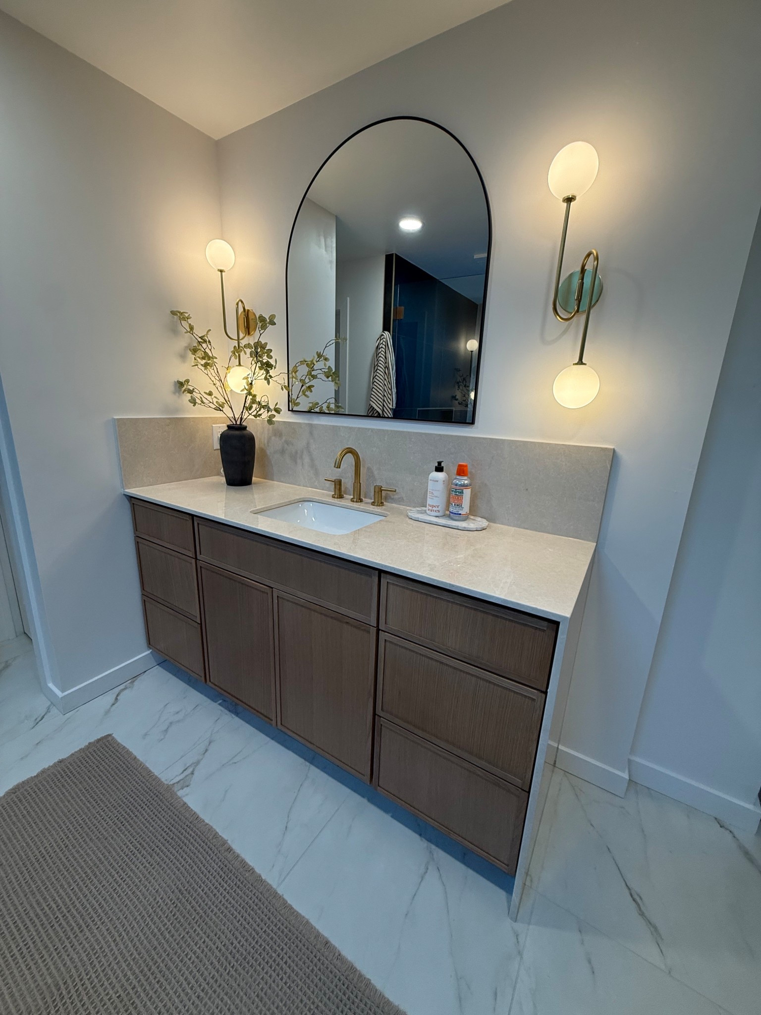 Finally all put together! So glad we waited for these light ✨

#LTKHome