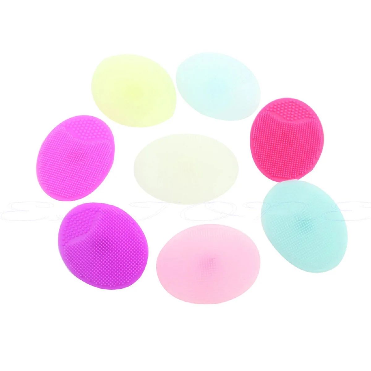 5Pcs in Pack Silicone Cleaning Pad Wash Face Facial Exfoliating Brush SPA Skin Scrub Cleanser bes... | Walmart (US)