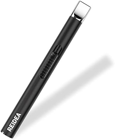 Amazon.com: REIDEA Candle Lighter Long USB Rechargeable Lighter Arc Windproof Flameless Lighter w... | Amazon (US)