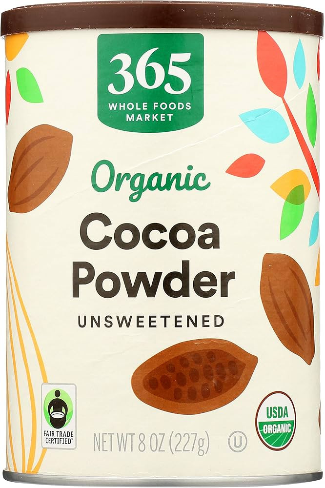 365 by Whole Foods Market, Organic Cocoa Powder, Unsweetened, 8 Ounce | Amazon (US)