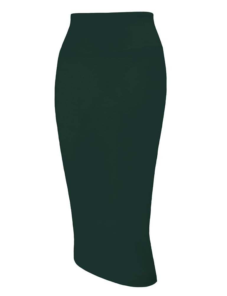 Tapata Women's Office Work Pencil Skirt Stretch High Waist Below Knee Bodycon for Business Casual | Amazon (US)
