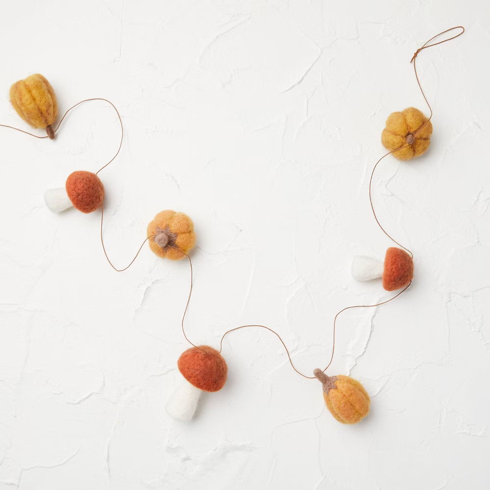 Pumpkin & Mushroom Garland - Opalhouse designed with Jungalow | Target