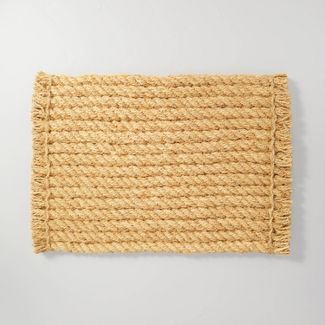 Chunky Twisted Rope Coir Doormat - Hearth & Hand™ with Magnolia | Target