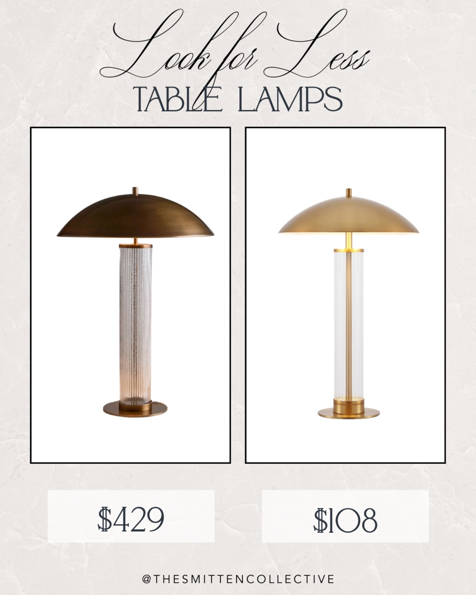 High-end style without the high-end price tag ✨ This look-for-less lamp gives designer vibes for WAY less and I’m obsessed! 

Luxe for less, designer inspired, table lamps, living room, home decor

#designerinspired #lookforless

#LTKHome