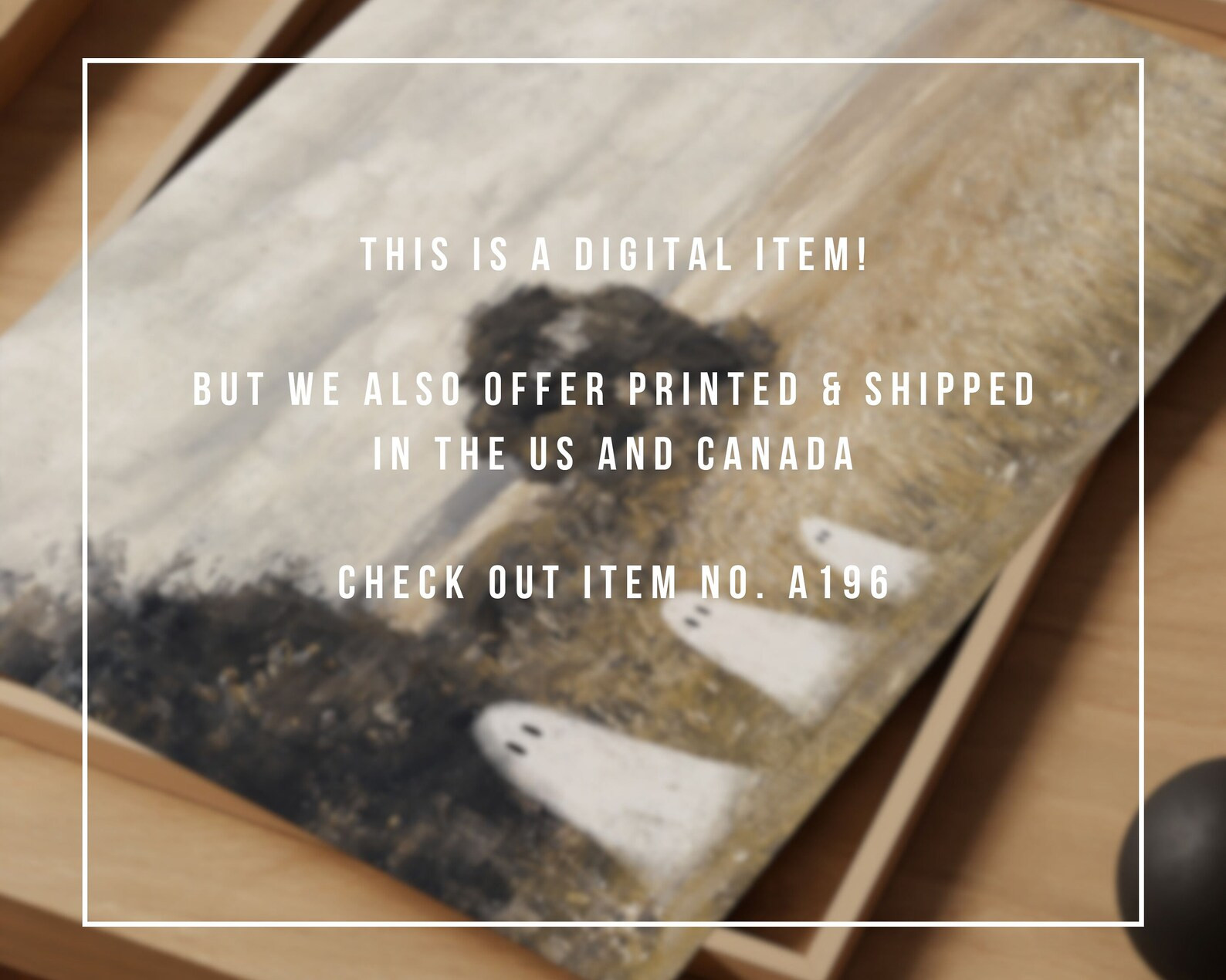 Cute Ghosts in Vintage Landscapes Gallery Wall | Set of 5 Prints | Farmhouse Halloween Decor | PR... | Etsy (US)