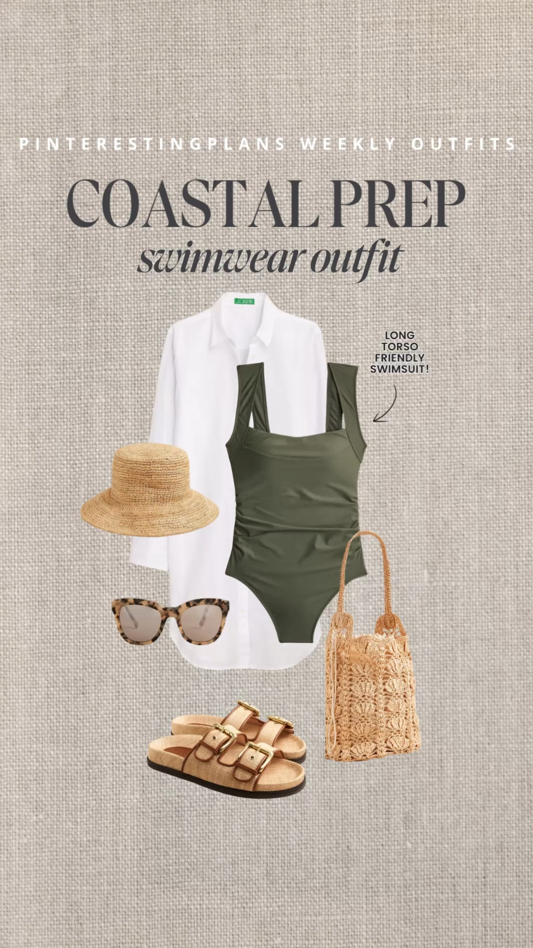 Coastal prep spring fashion trend - swimwear edit!

One piece swimsuit. Tall-friendly swimsuit. Long torso swimsuit. Vacation outfit. Beach outfit. Resortwear.

#LTKTravel #LTKOver40 #LTKSwim