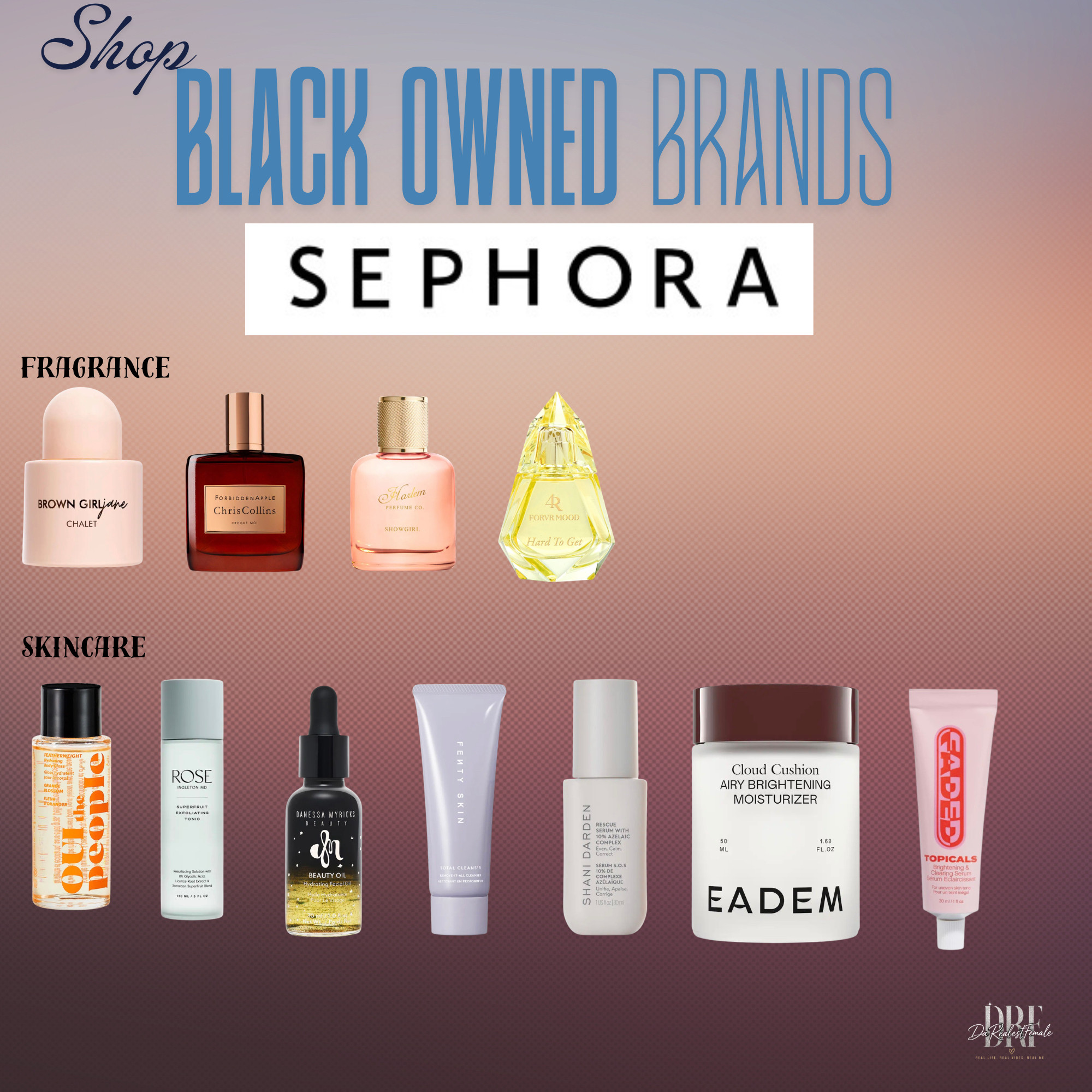  When shopping Sephora’s sale, don’t forget to take an extra look at these black owned businesses. 
 

#LTKgrwm #LTKselfcare #LTKdayinmylife