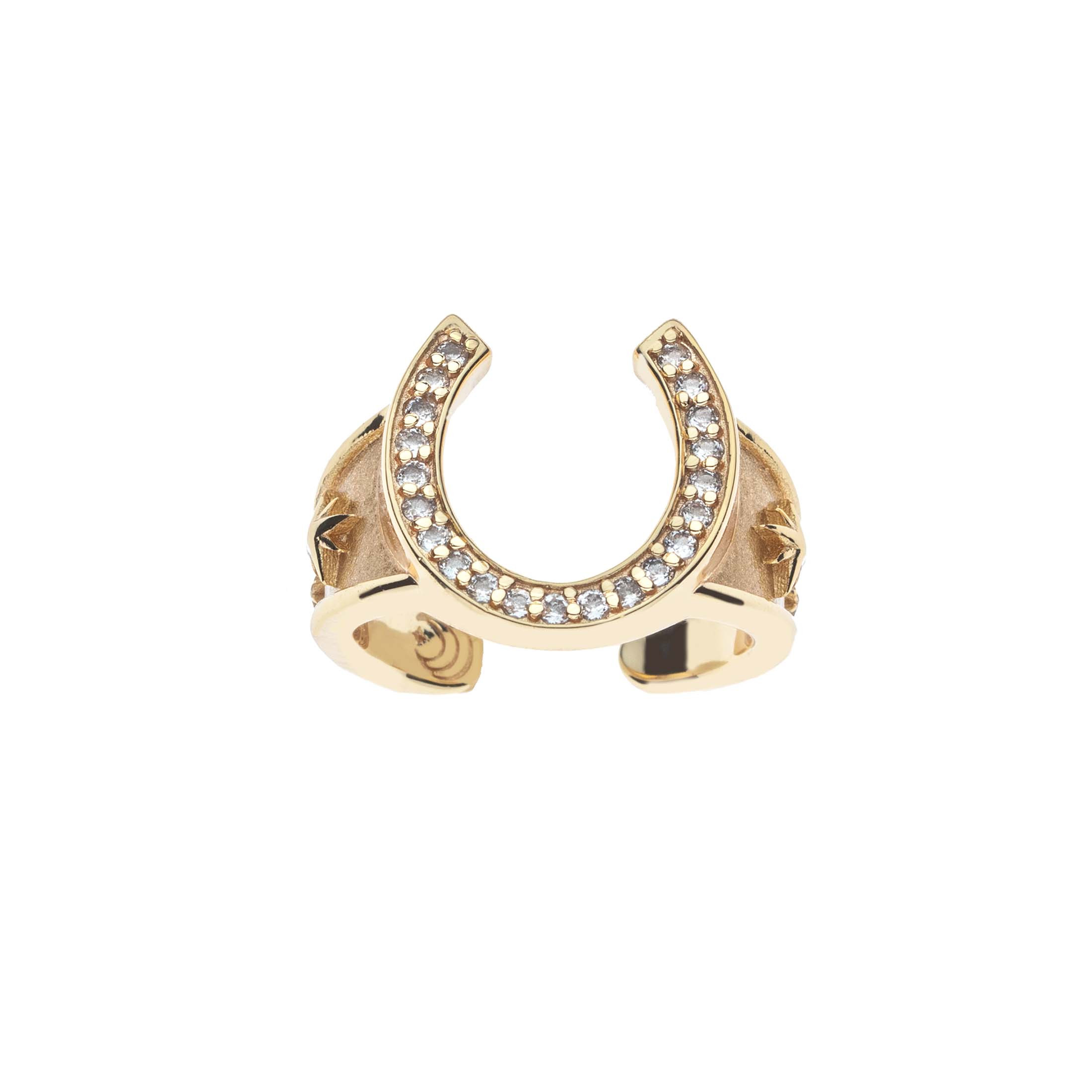 LUCKY Horseshoe Ring | Jane Win