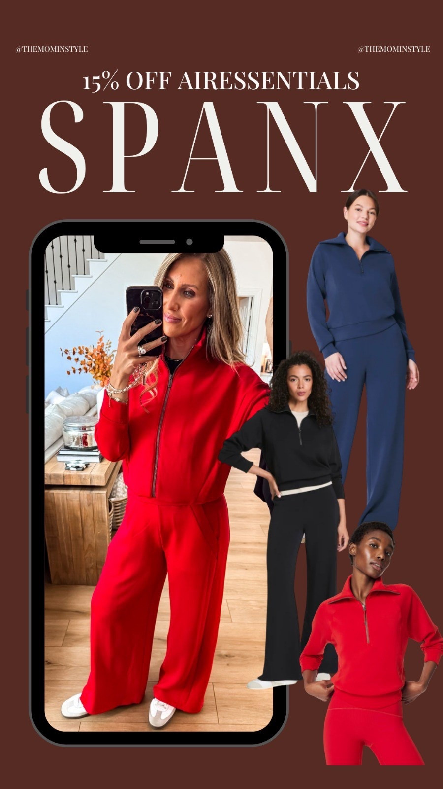 Spanx sale 1% off AirEssentials code AE15 

#LTKSaleAlert #LTKFindsUnder100