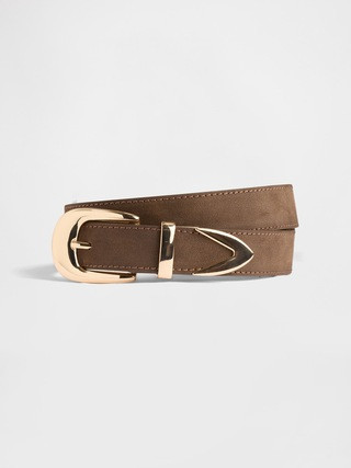 Vegan-Suede Belt | Gap Factory