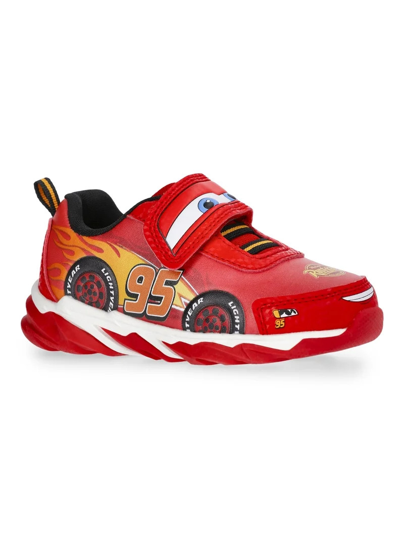 Disney Cars Toddler Boys Lightning McQueen Athletic Shoes | Walmart (US)