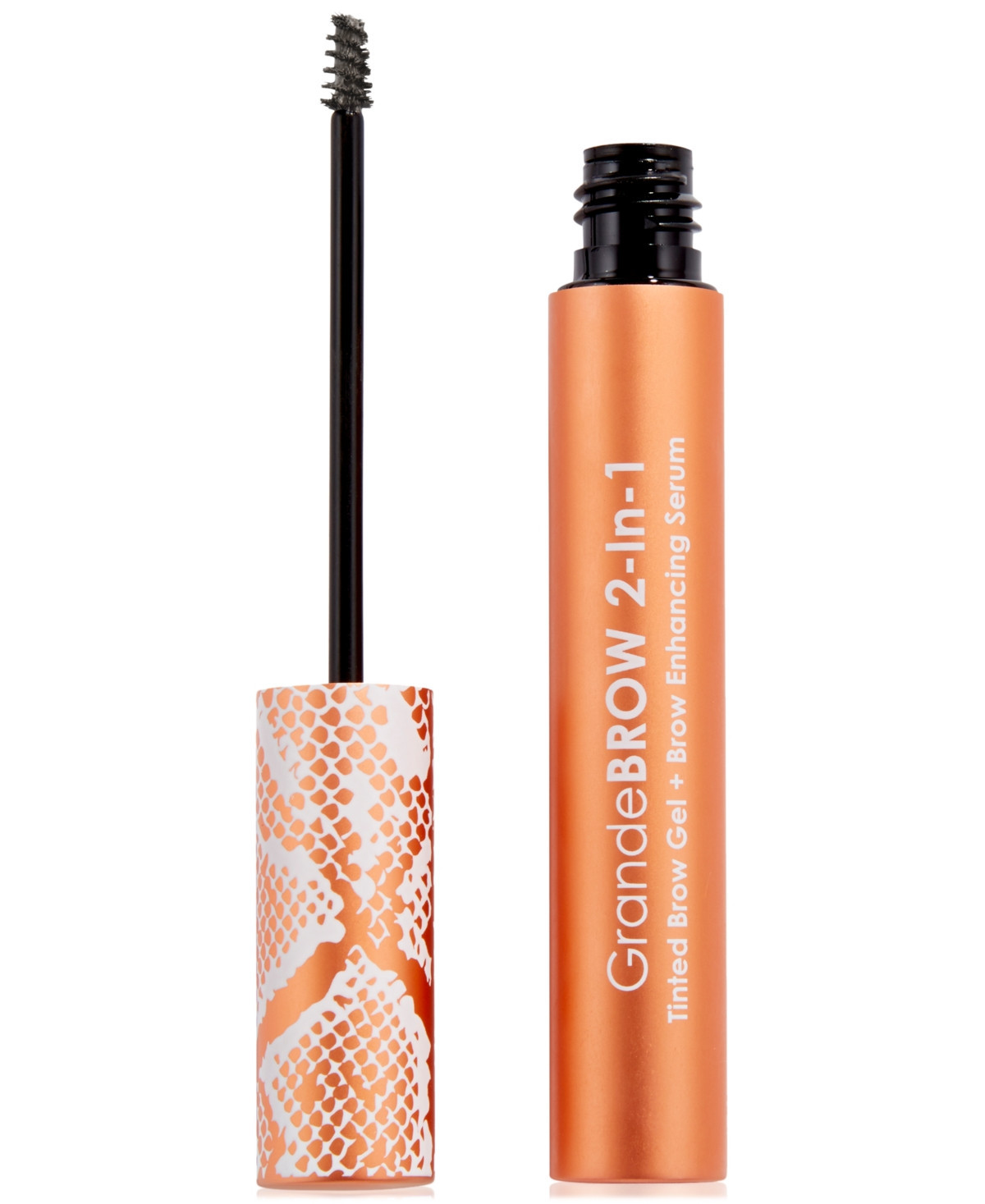 Grande Cosmetics GrandeBROW 2-In-1 Tinted Brow Gel + Brow Enhancing Serum - Taupe | Macy's