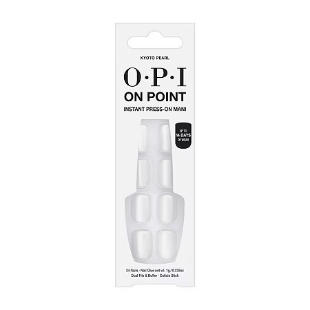OPI Press Ons 10-pc. Nail Tip, One Size, White | JCPenney