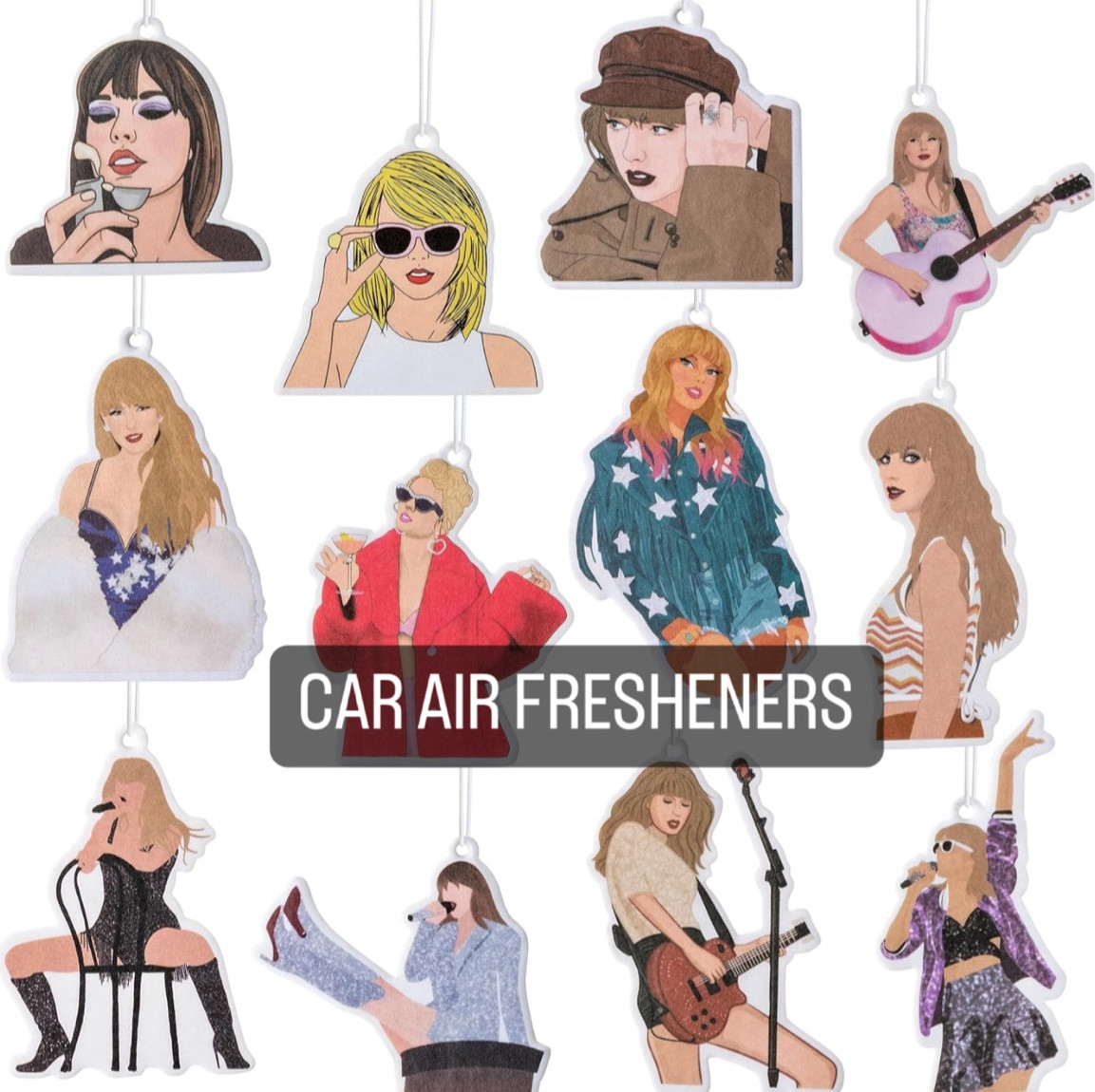 Taylor Swift car air fresheners 
Gift idea 


#LTKfamily #LTKparties #LTKtravel