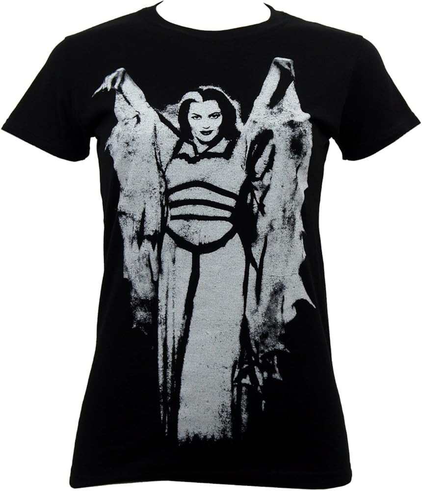 Munsters Go Home Juniors Lily Bat Wing T-Shirt Black | Amazon (US)