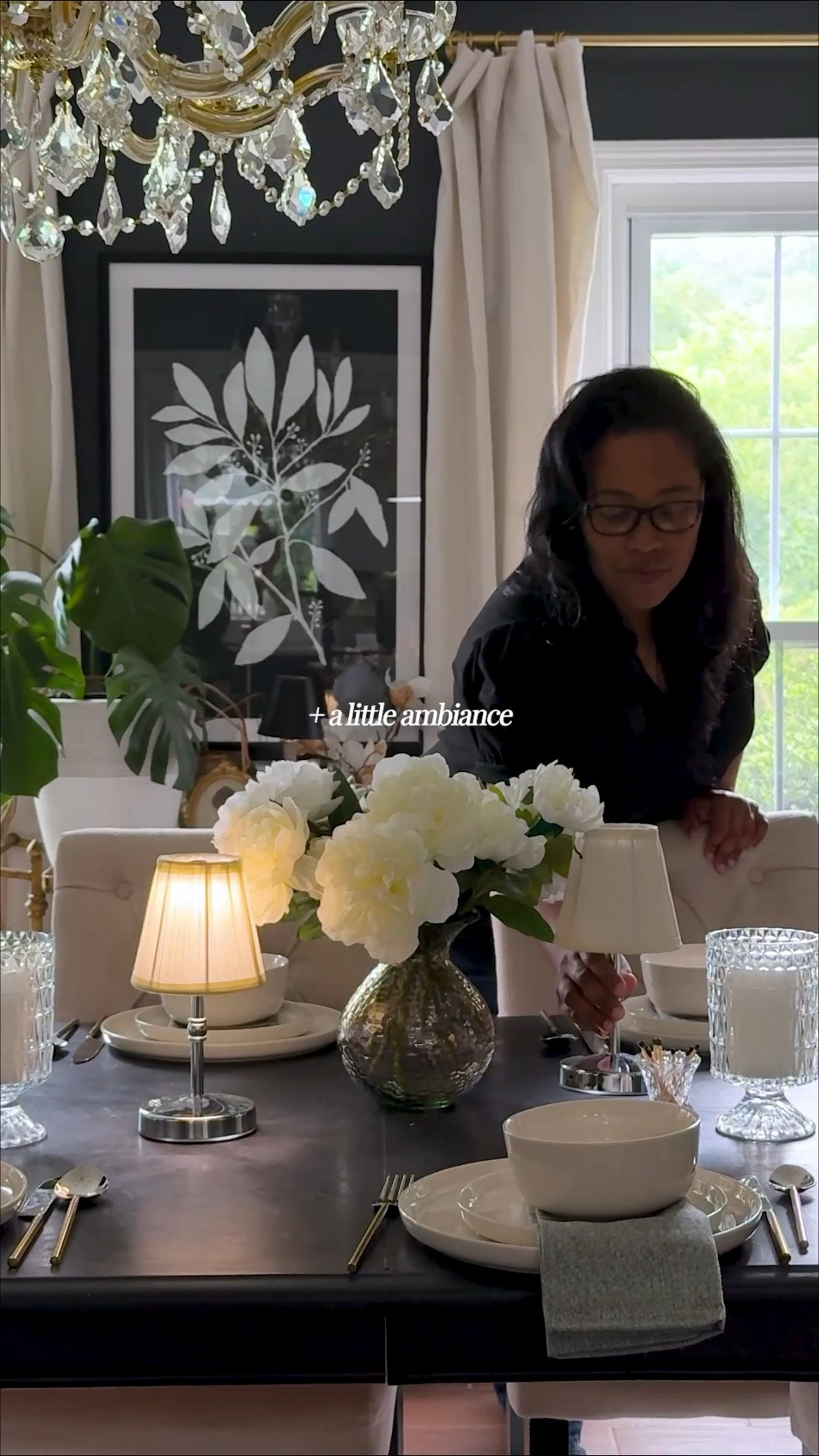 Set a beautiful dinner table and recreate this look and the entire dining room | Tablescape | Dinner Party

#LTKHome