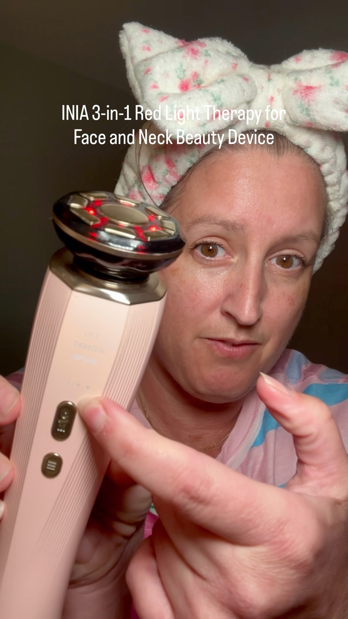My favorite red light facial device for better absorption of my face serums and to aid in anti-aging  

#LTKBeauty #LTKOver40 #LTKdayinmylife