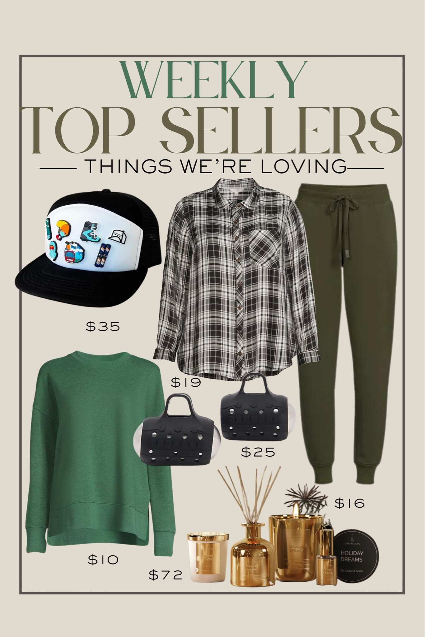 Our weekly favorites! 

Bestsellers, favorites, Walmart fashion, fall fashion, live in lilac deal, egg weights, flannel, customizable hat, betterwithchardonnay, Steph Joplin

#LTKbestsellers
#ltktopsellers


#LTKSeasonal #LTKstyletip