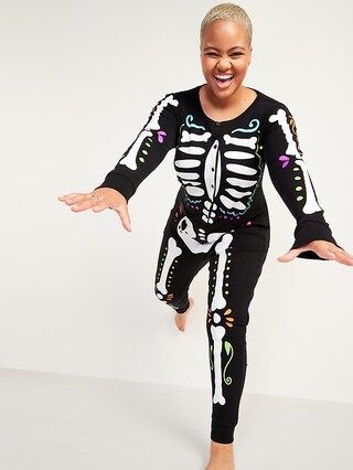Matching Halloween Graphic One-Piece Pajamas for Women | Old Navy (CA)