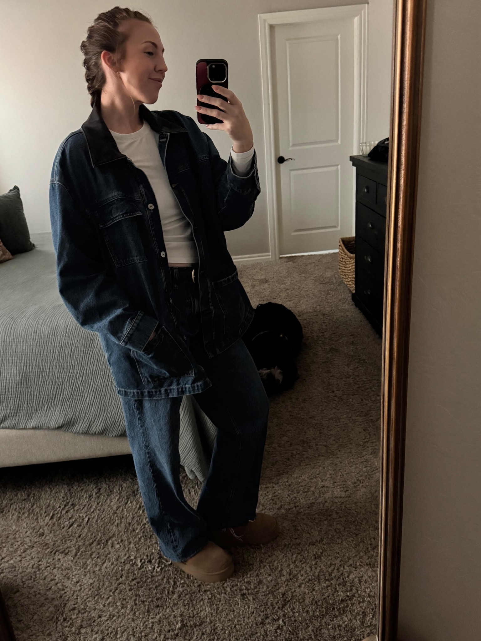ootd for rainy day errands 🌧️ 

#LTKSeasonal #LTKMidsize #LTKStyleTip