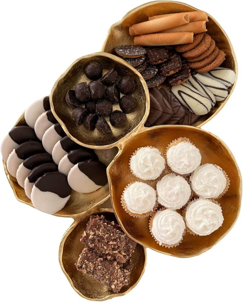 5 Cluster Serving Tray (Luxe Gold) | Amazon (US)