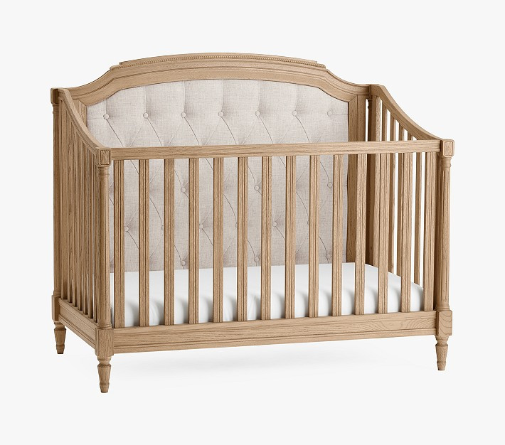 Blythe 3-In-1 Upholstered Convertible Crib | Pottery Barn Kids