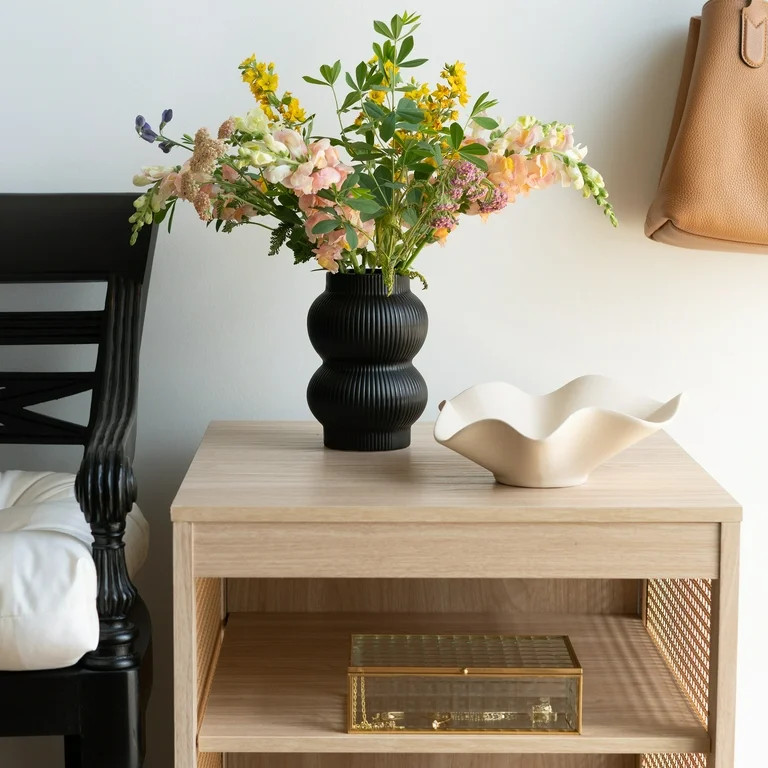 Home Decor Collection Textured Glass and Cooper Rectangular Tabletop Decorative Trinket Box | Walmart (US)