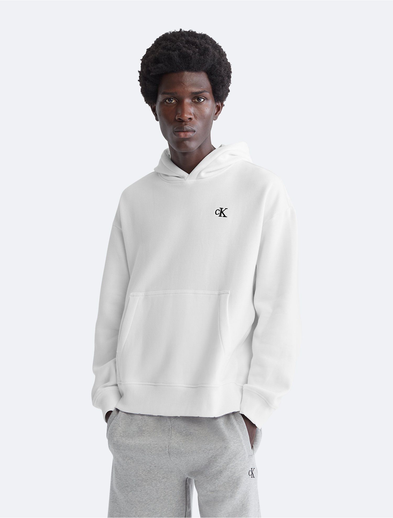 Relaxed Fit Archive Logo Fleece Hoodie | Calvin Klein (US)