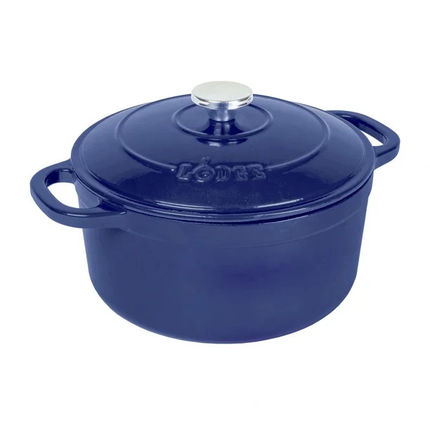 Lodge Enameled Cast Iron 5.5 Quart Dutch Oven EB5D42 | Walmart (US)