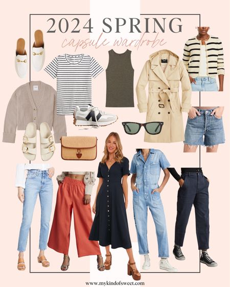Loving this 2024 Spring Capsule Wardrobe! So many great items that will transition from spring into summer!

#LTKworkwear #LTKSeasonal #LTKstyletip