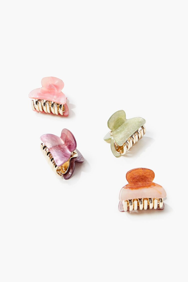 Marble Acrylic Hair Clip Set | Forever 21 (US)