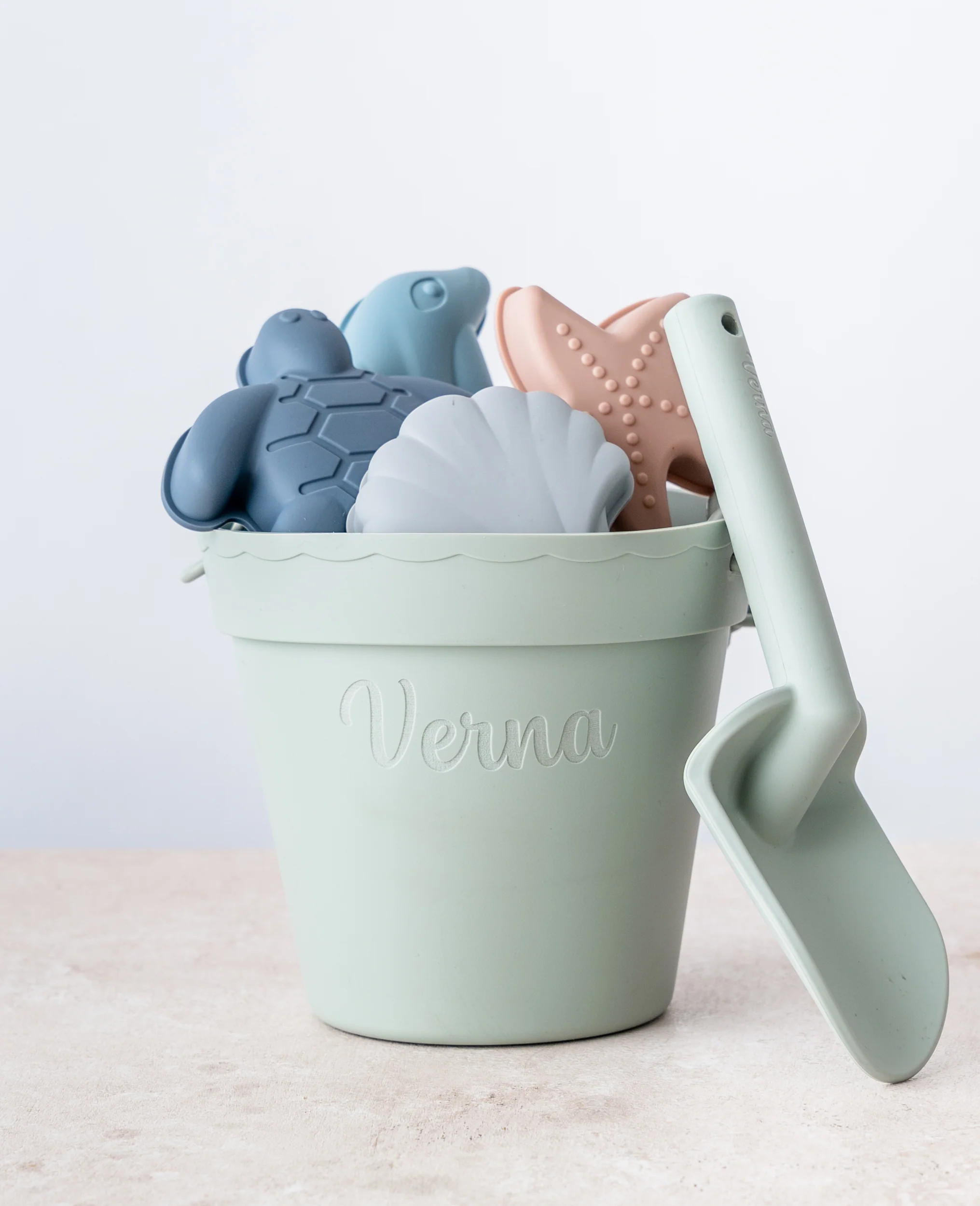 Personalized Silicone Summer Kids Beach Set, Custom Silicone Beach Toy | Craft in by Raquel