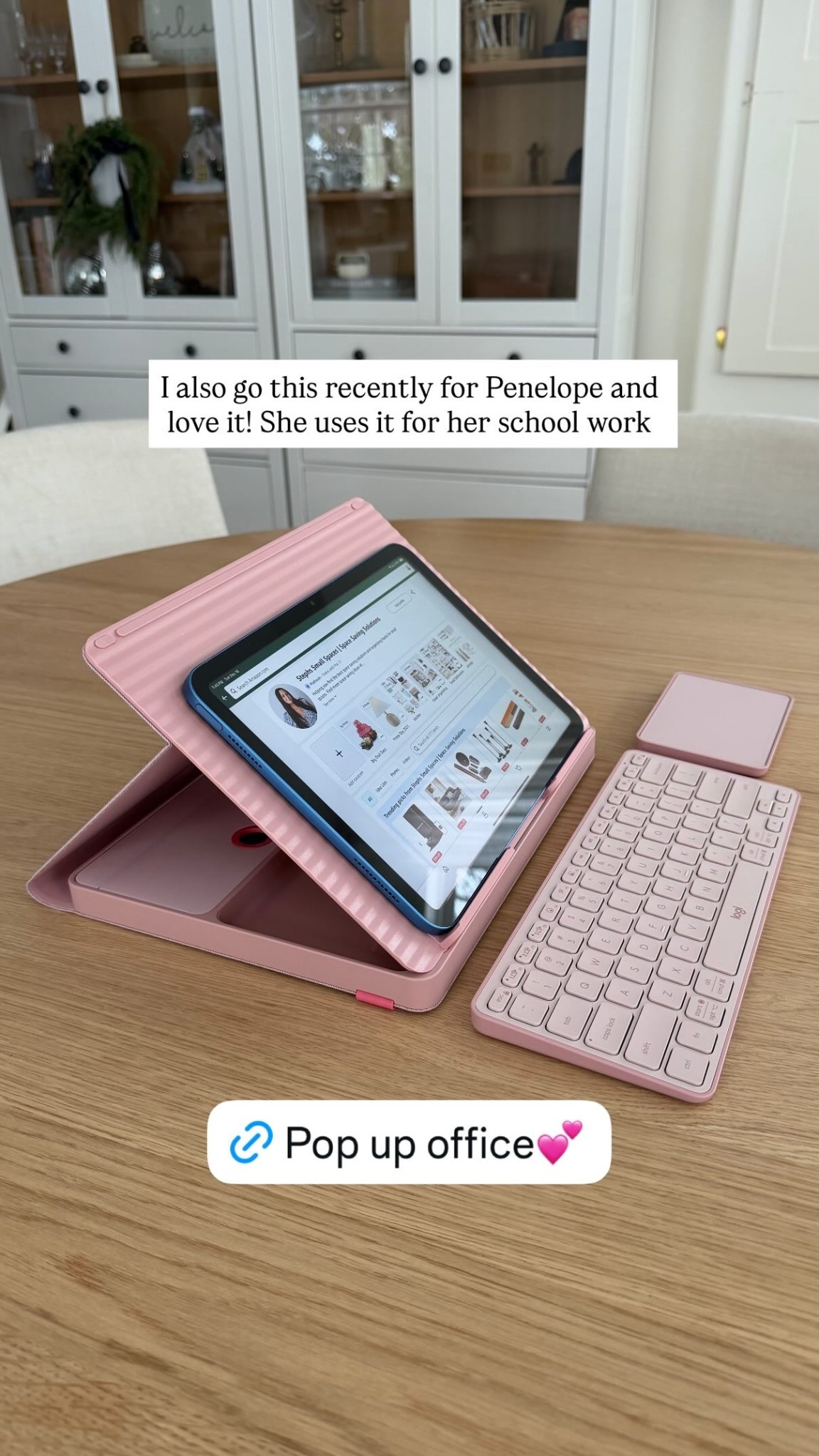 I also go this recently for Penelope and love it! She uses it for her school work @logitech
