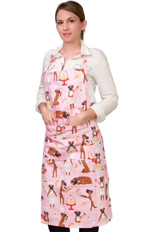 Puppington Kitchen Apron for Dog Lovers in Baking Boxers at Nordstrom | Nordstrom