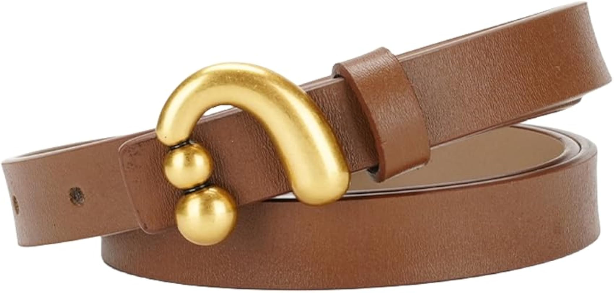 Womens Reversible Leather Belt Fashion Waist Belts for Jeans Pants Dresses | Amazon (US)