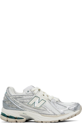 New Balance - White & Silver 1906R Sneakers | SSENSE
