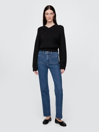 High Rise '90s Slim Straight Jeans | Gap (US)