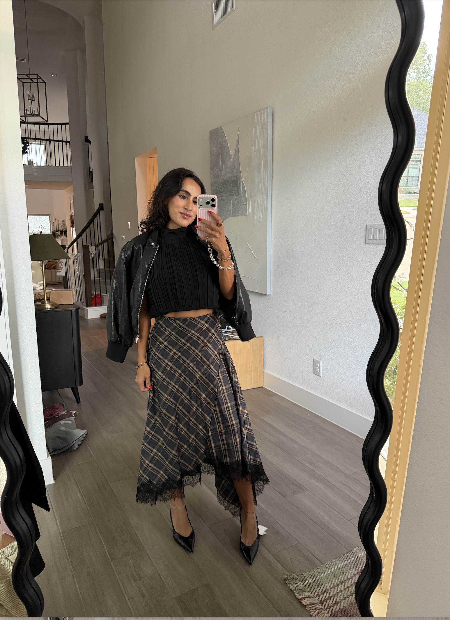 Wearing this for the Amazon Summit and I love the skirt so much! The plaid and lace is so cute.

amazon fashion, amazon outfits, amazon finds, amazon fall outfits, petite ootd, petite style 

 #LTKootd #LTKPetite