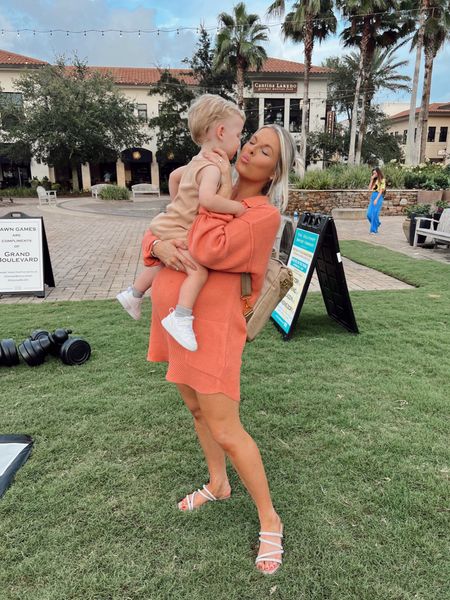 Shop our beach dinner looks! I am wearing size small in my Free People picnic romper. Also, my diaper bag is 20% off with code LAURA20 🤍

#LTKbump #LTKfamily #LTKsalealert