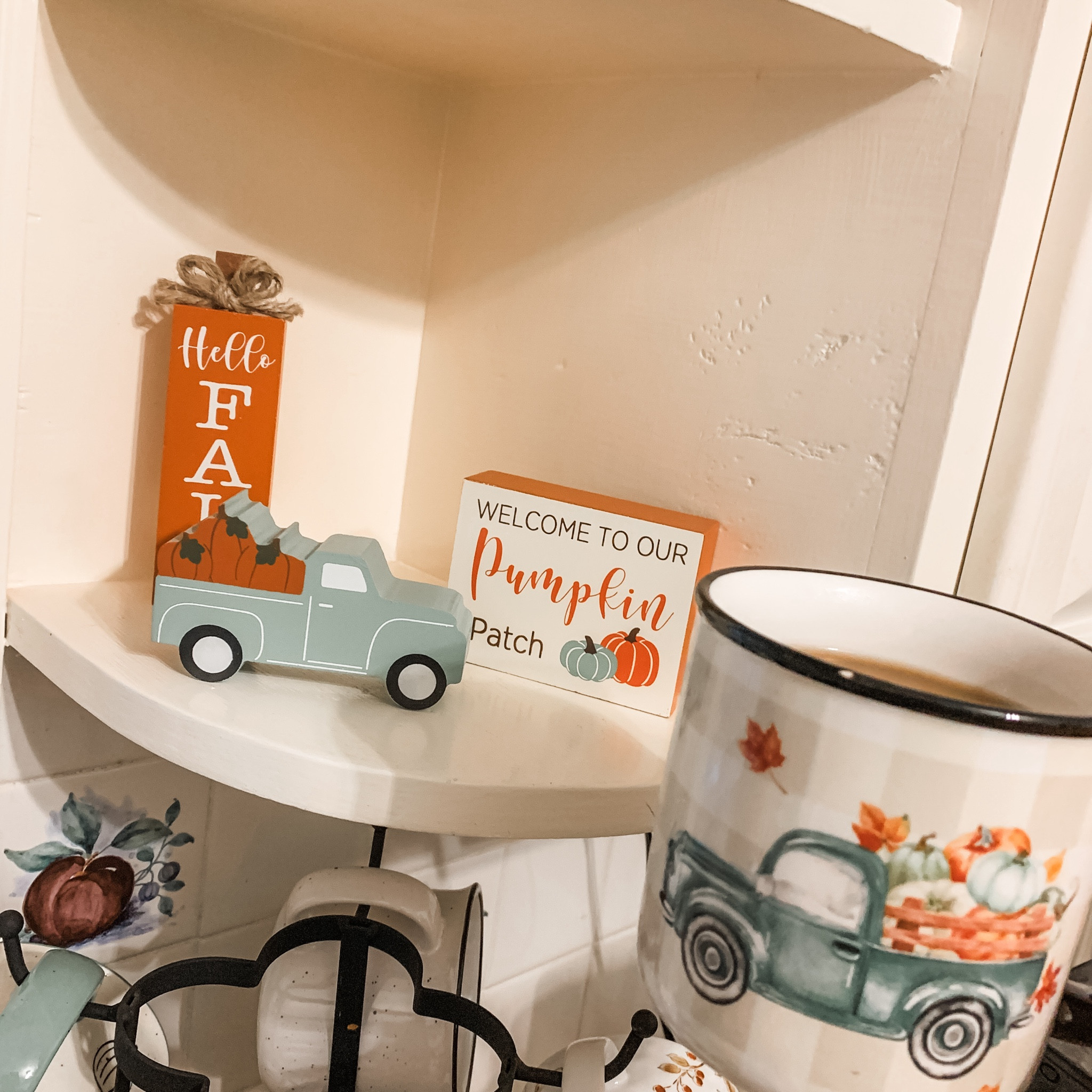 Finally swapped out our fall dishes and mugs last night🍁I love starting my morning with a cheerful, seasonal mug☕️

#LTKSeasonal #LTKFallSale #LTKHome