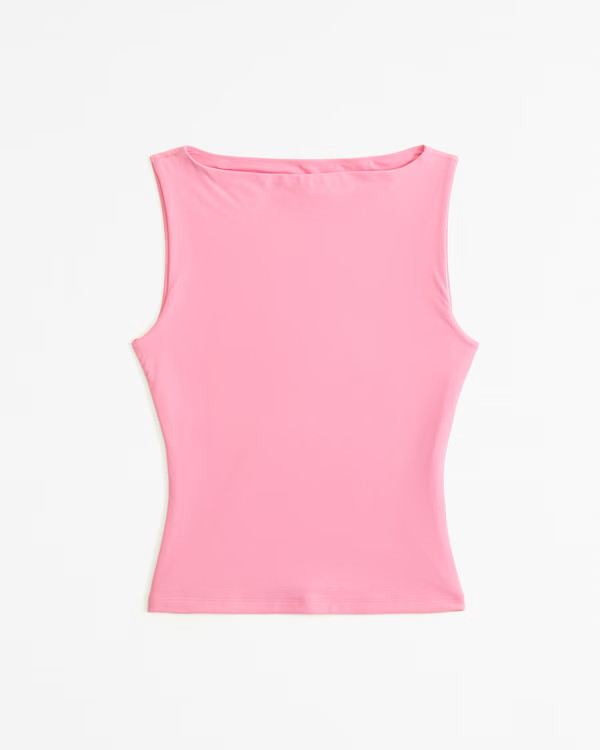 Women's Soft Matte Seamless Slash Top | Women's Tops | Abercrombie.com | Abercrombie & Fitch (US)