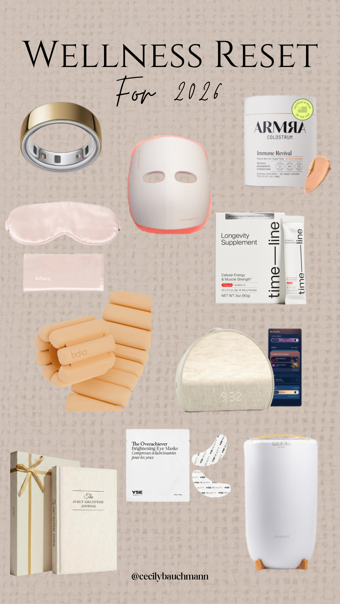  Wellness reset favorites for 2026!! 

 

#LTKselfcare #LTKHoliday #LTKmorningroutine